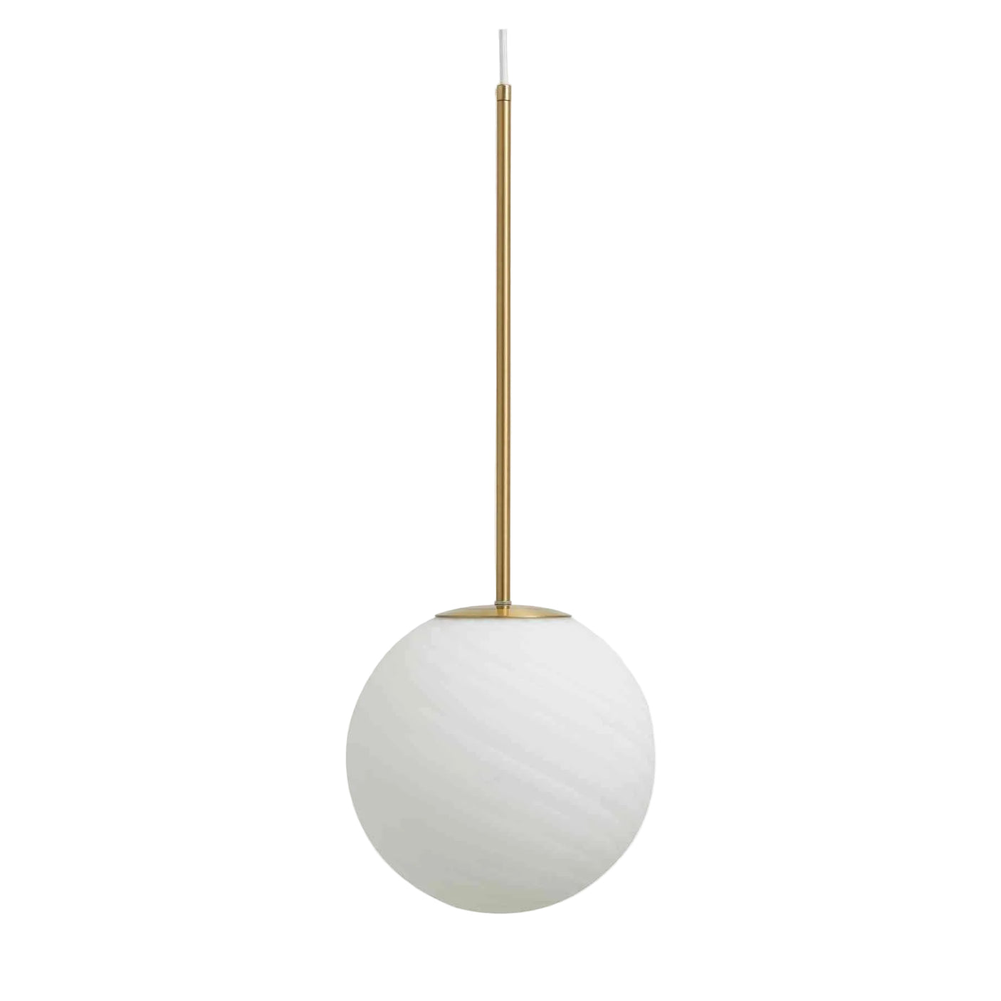 SETH glass pendel ø25 cm - matt hvit Nordal HANG LAMPS
