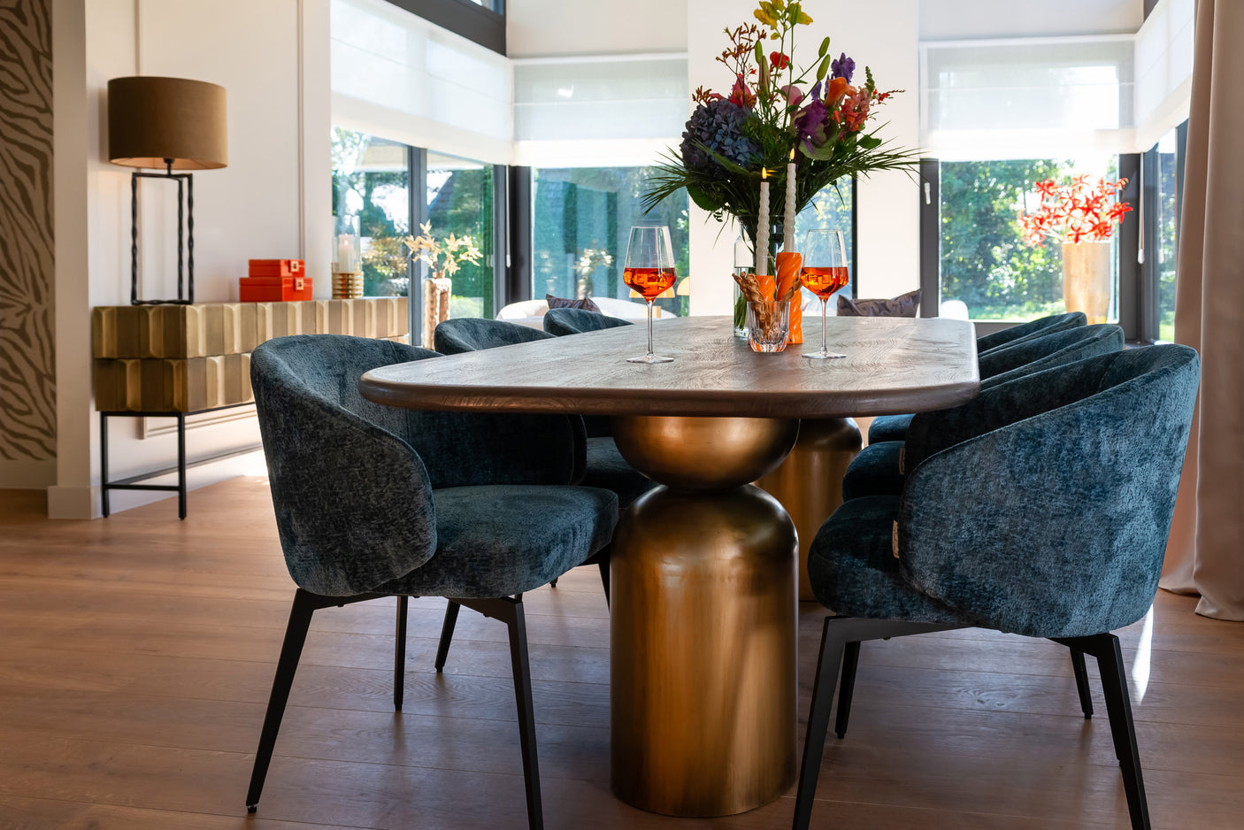 Spisebord Cavo brun 230 Richmond Interiors Spisebord