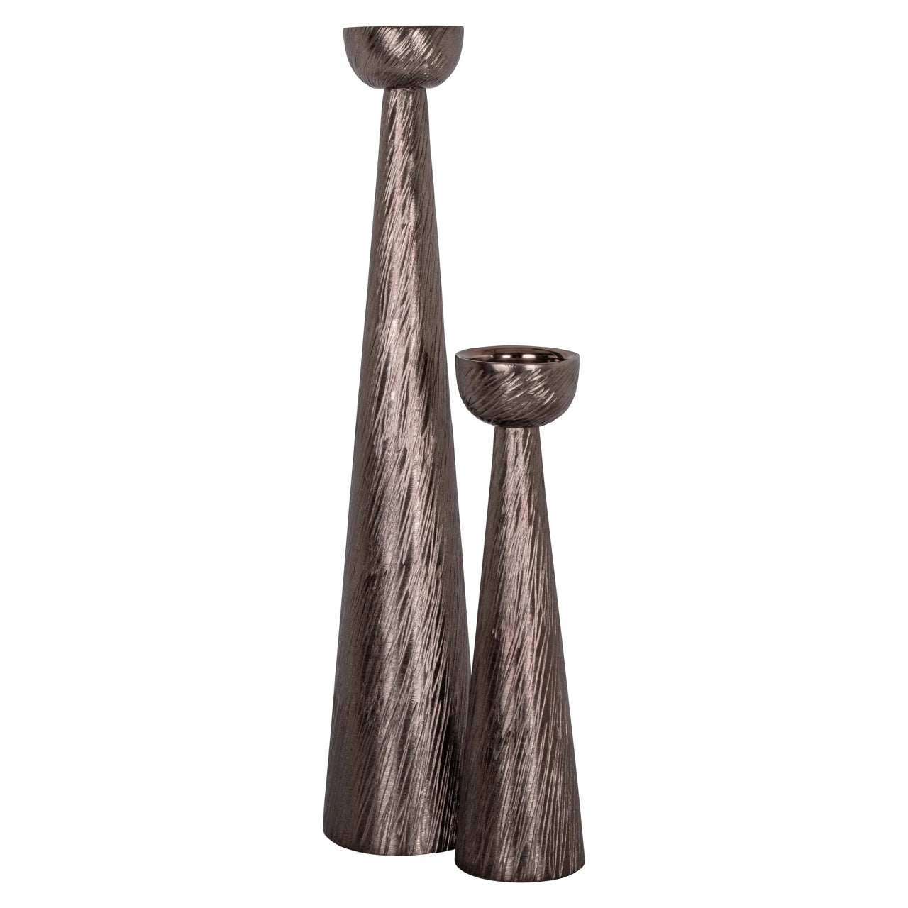 Lysestake Saphira røyk liten Richmond Interiors Lysestake