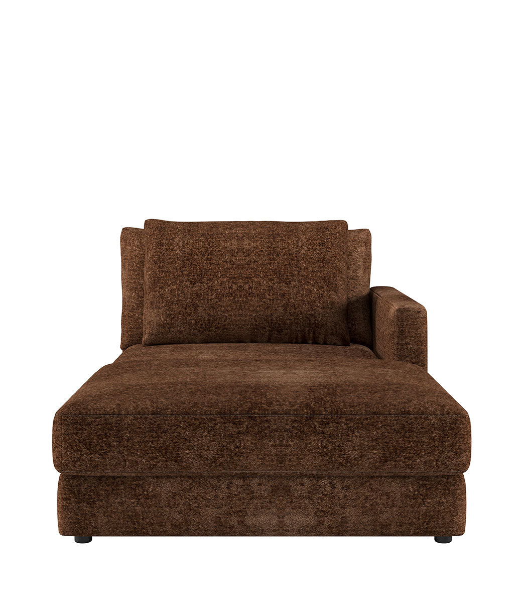 RENO Sjeselong Høyre Artwood Sofa