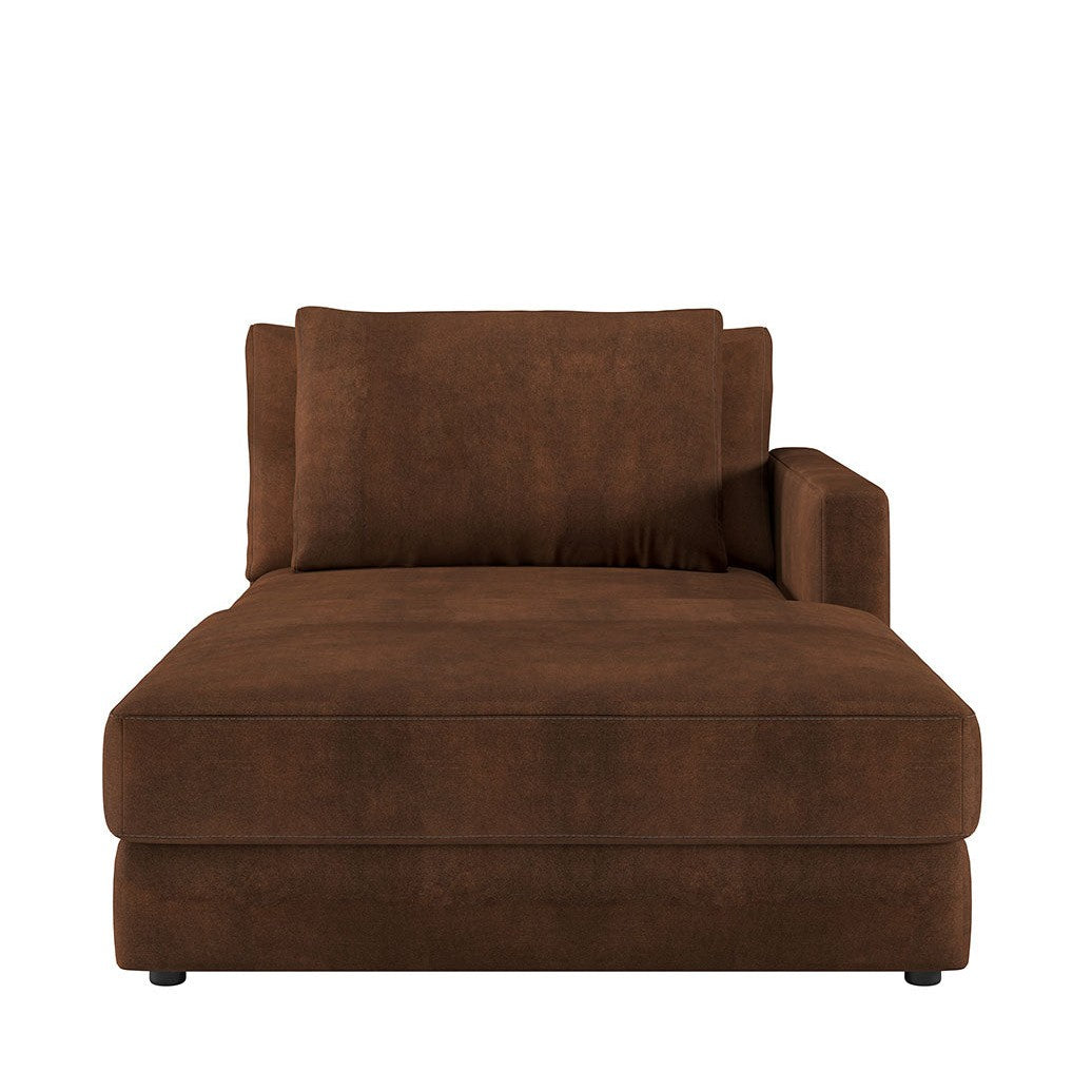 RENO Sjeselong Høyre Artwood Sofa