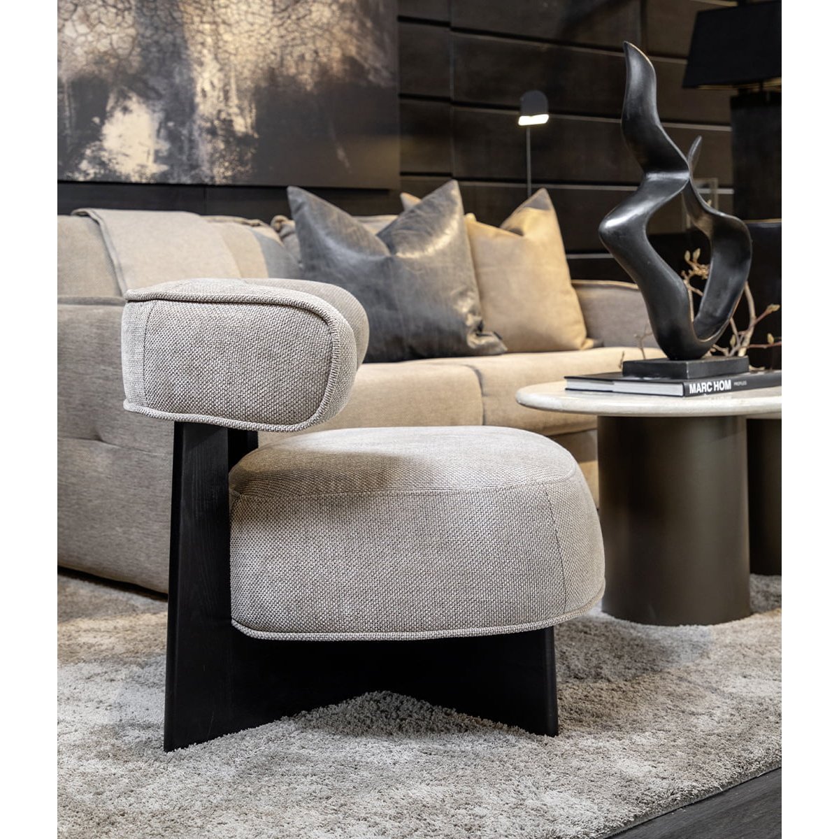 PORTO Artwood Lenestol