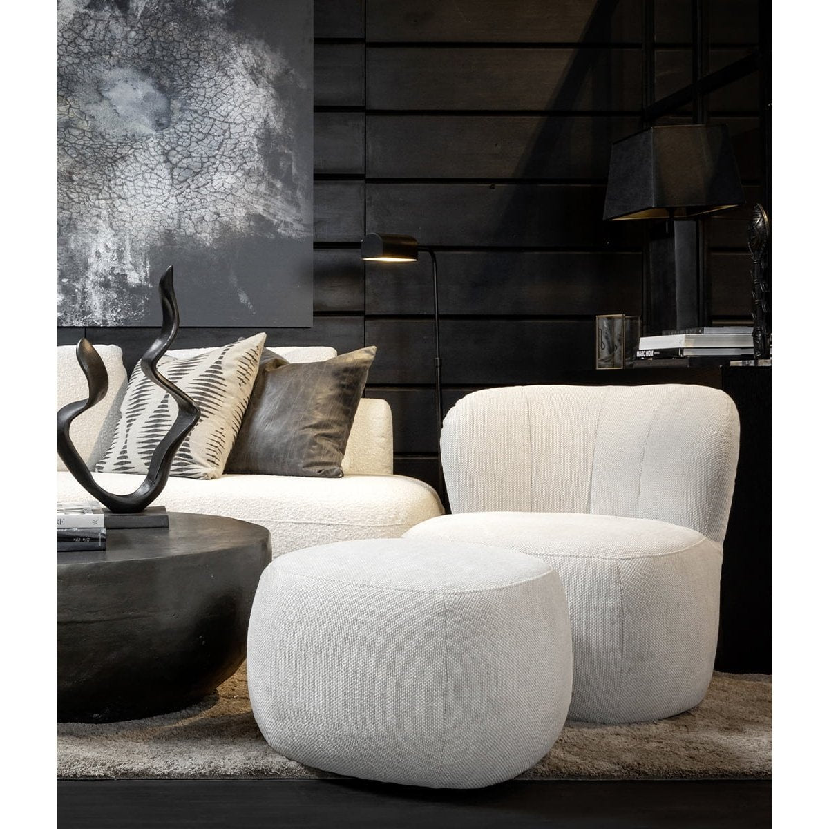 BILBAO Artwood Lenestol