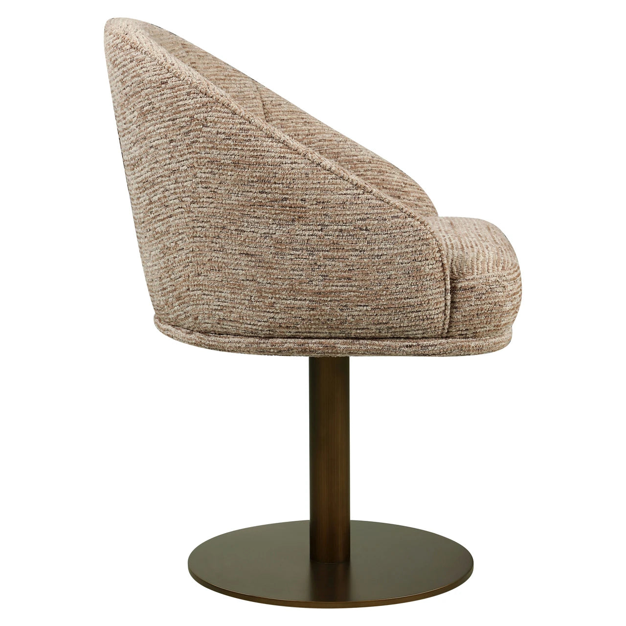 Spisestol Beverly mocca lineær svingbar Richmond Interiors Spisestol