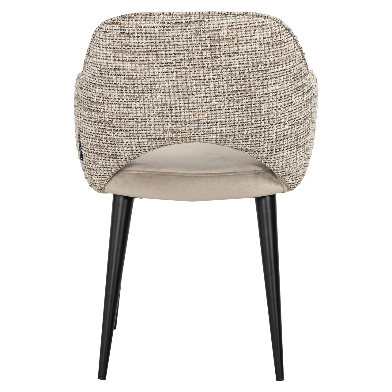 Spisestol Giovanna trendy natur / khaki fløyel flammehemmende Richmond Interiors Spisestol