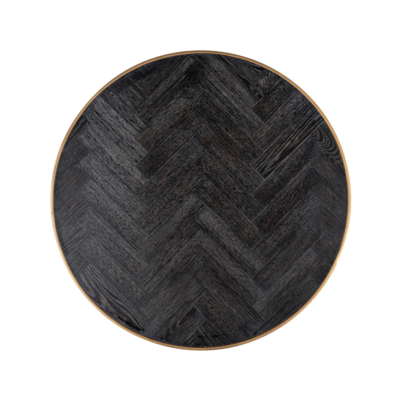 Salongbord Blackbone Brass svart rustikk sett med 2 Richmond Interiors Sofabord