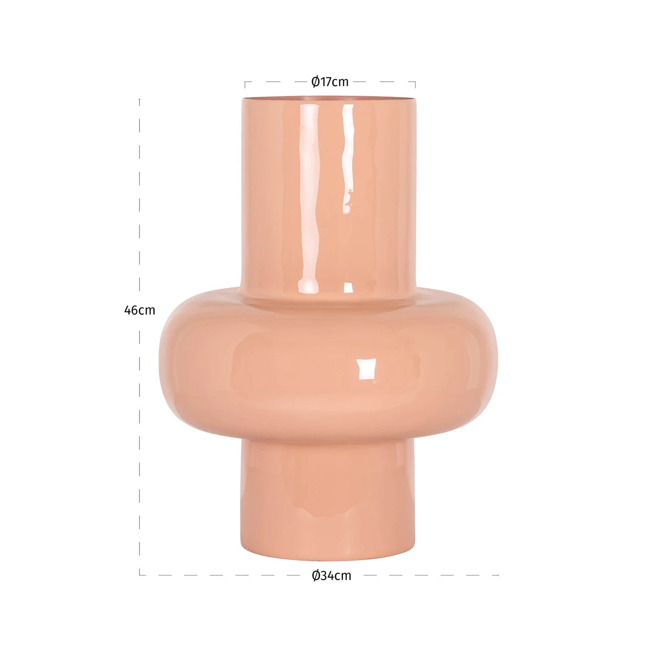 Vase Alison laks liten Richmond Interiors Vase