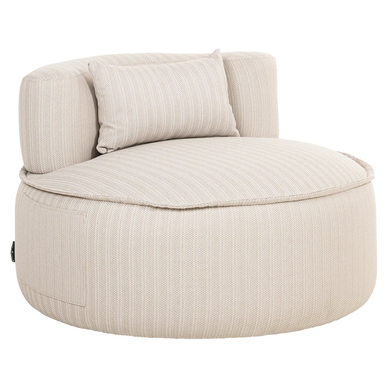 Utendørs loungestol Nammos beige dreibar Richmond Interiors Lenestol