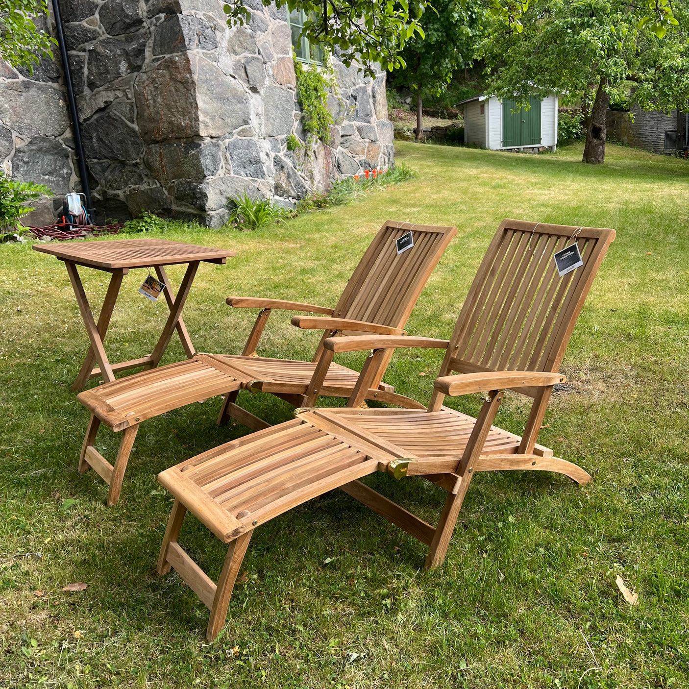 Fredrikshavn dekkstol/utestol Hartman Lenestol