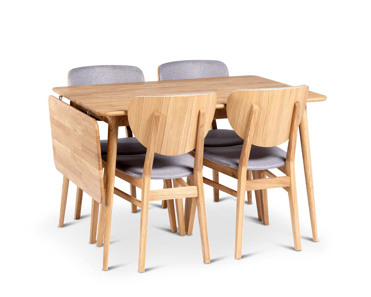 Alborg 120/160 Spisebord StenExpo Spisebord