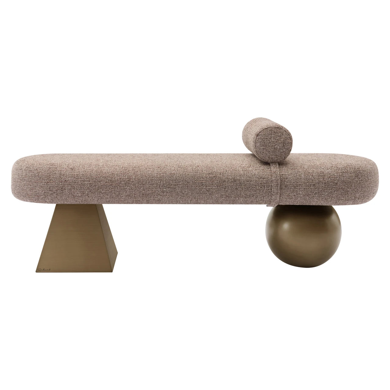 Benk Alexander Jones brun tweed flammehemmende Geneva Richmond Interiors Benk