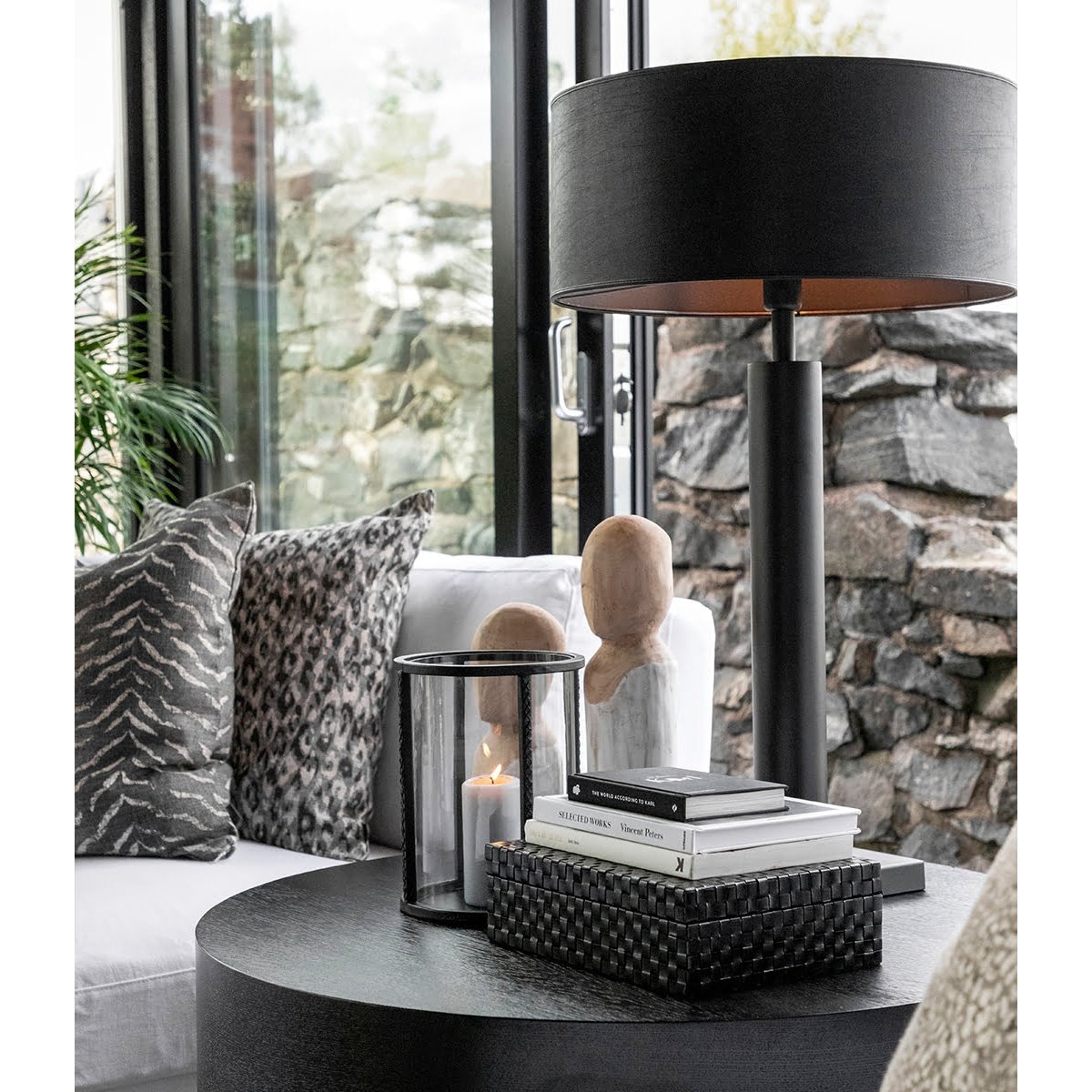 MILAN - bordlampe Artwood Bordlampe