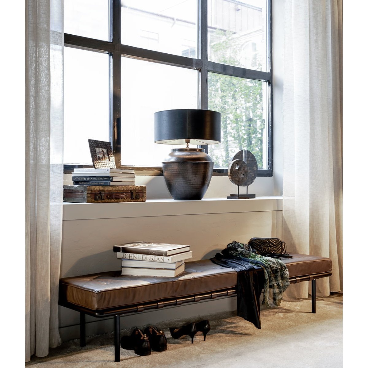 LAPEDONA Artwood Bordlampe