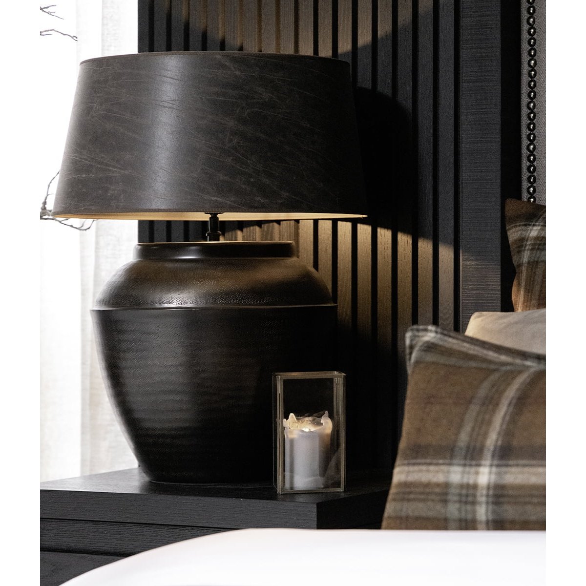 LAPEDONA Artwood Bordlampe