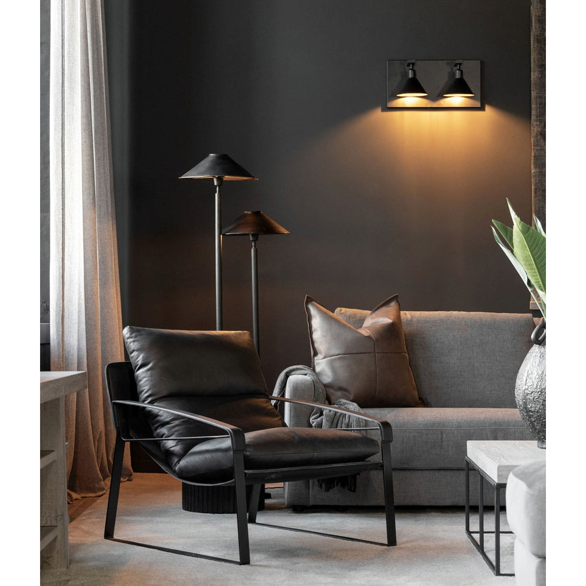 TWIN Gulvlampe Artwood Gulvlampe