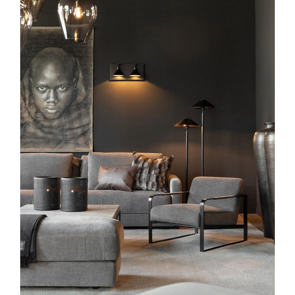 TWIN Gulvlampe Artwood Gulvlampe