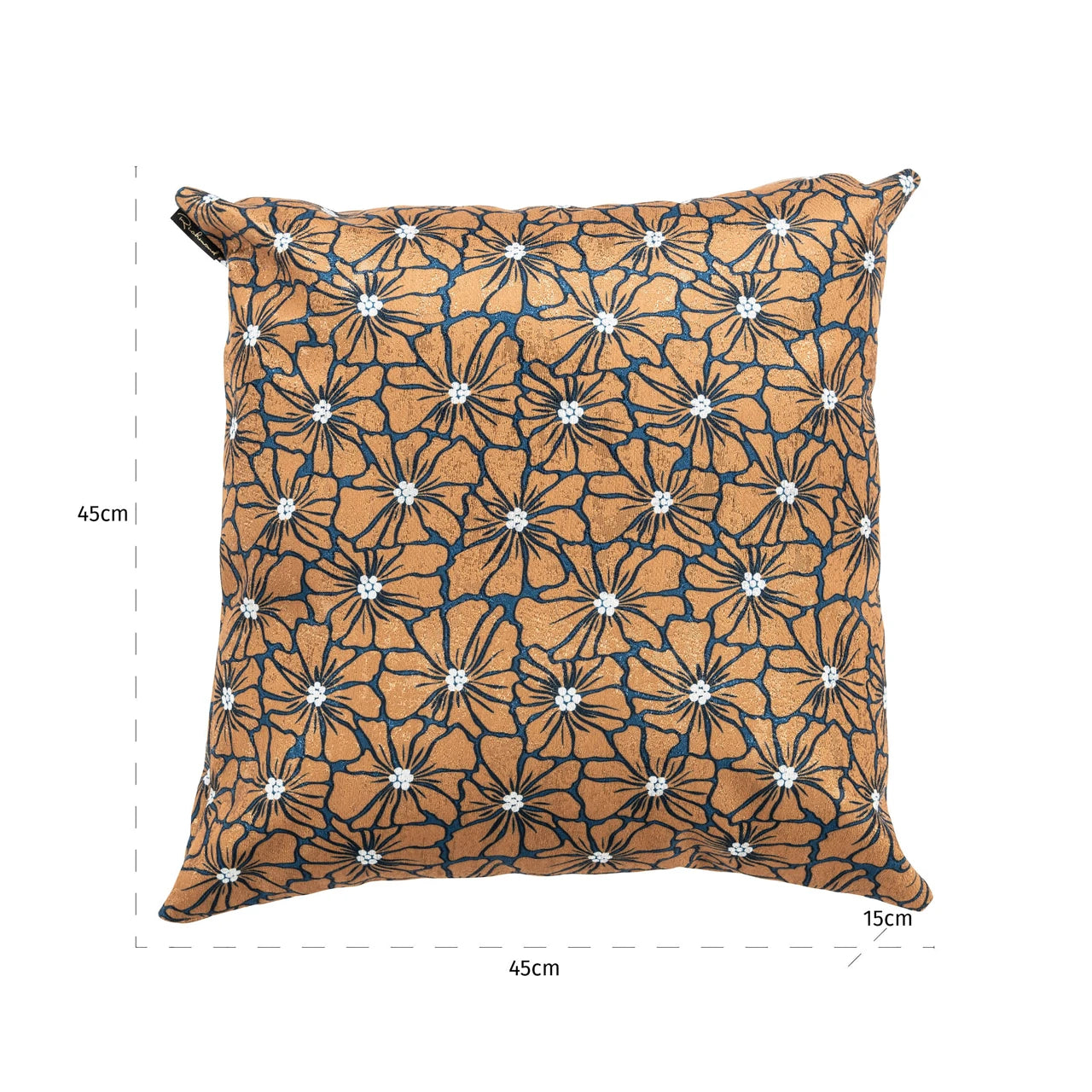Cushion Valery camel lynn 50x50 Richmond Interiors Pute