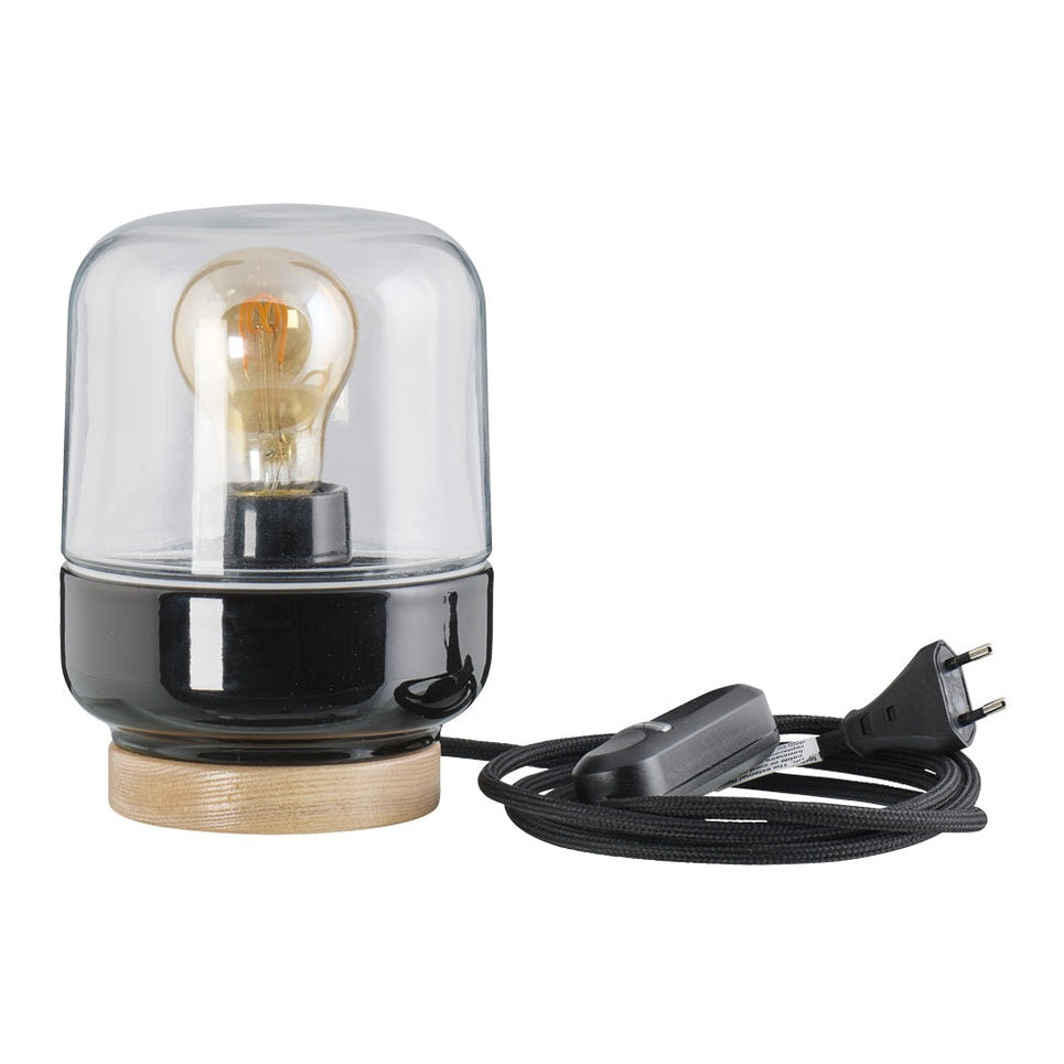 Ohm T 140/190 Klart Glass Bordlampe E27 IP20 Ifö Electric AB Bordlampe