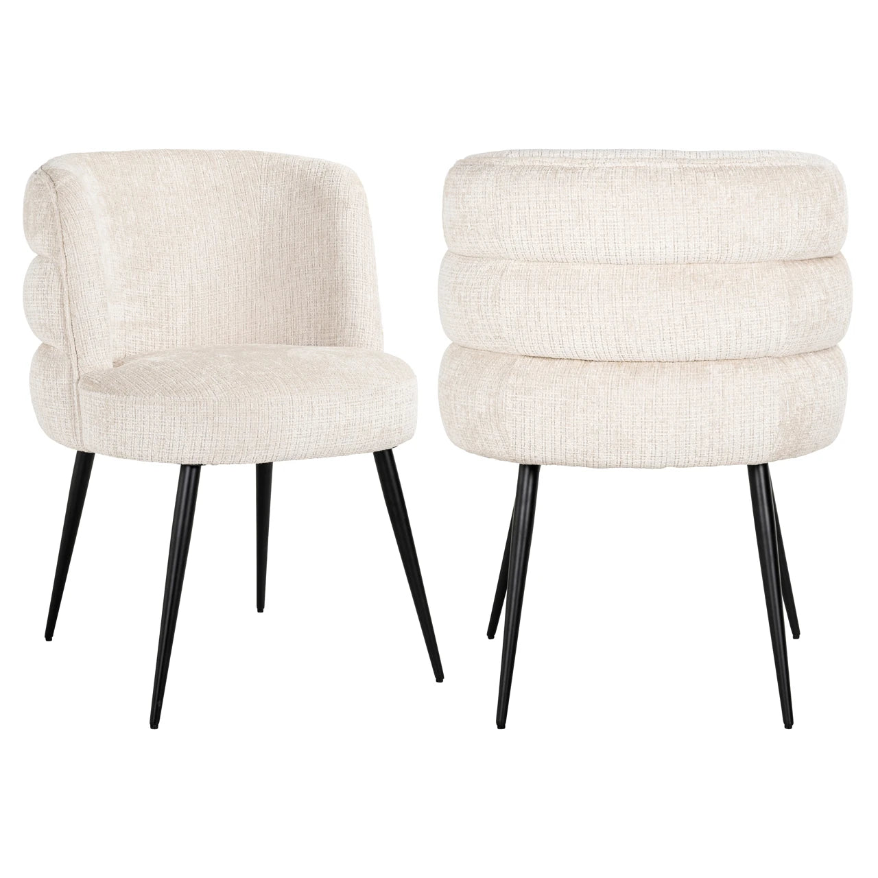 Spisestuestol Stella niagara beige flammehemmende Richmond Interiors Spisestol