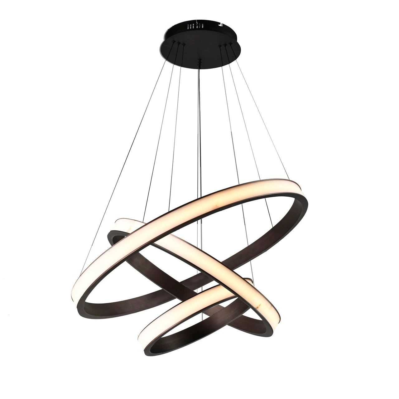 Lysekrone Aurevia messing antikk Richmond Interiors Taklampe