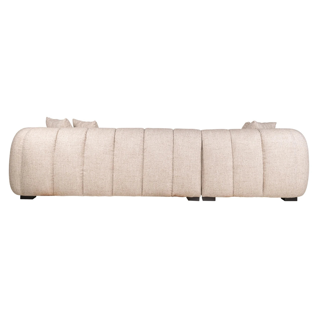 Sofa Novaro krem tweed lounge venstre flammehemmende Richmond Interiors Sofa