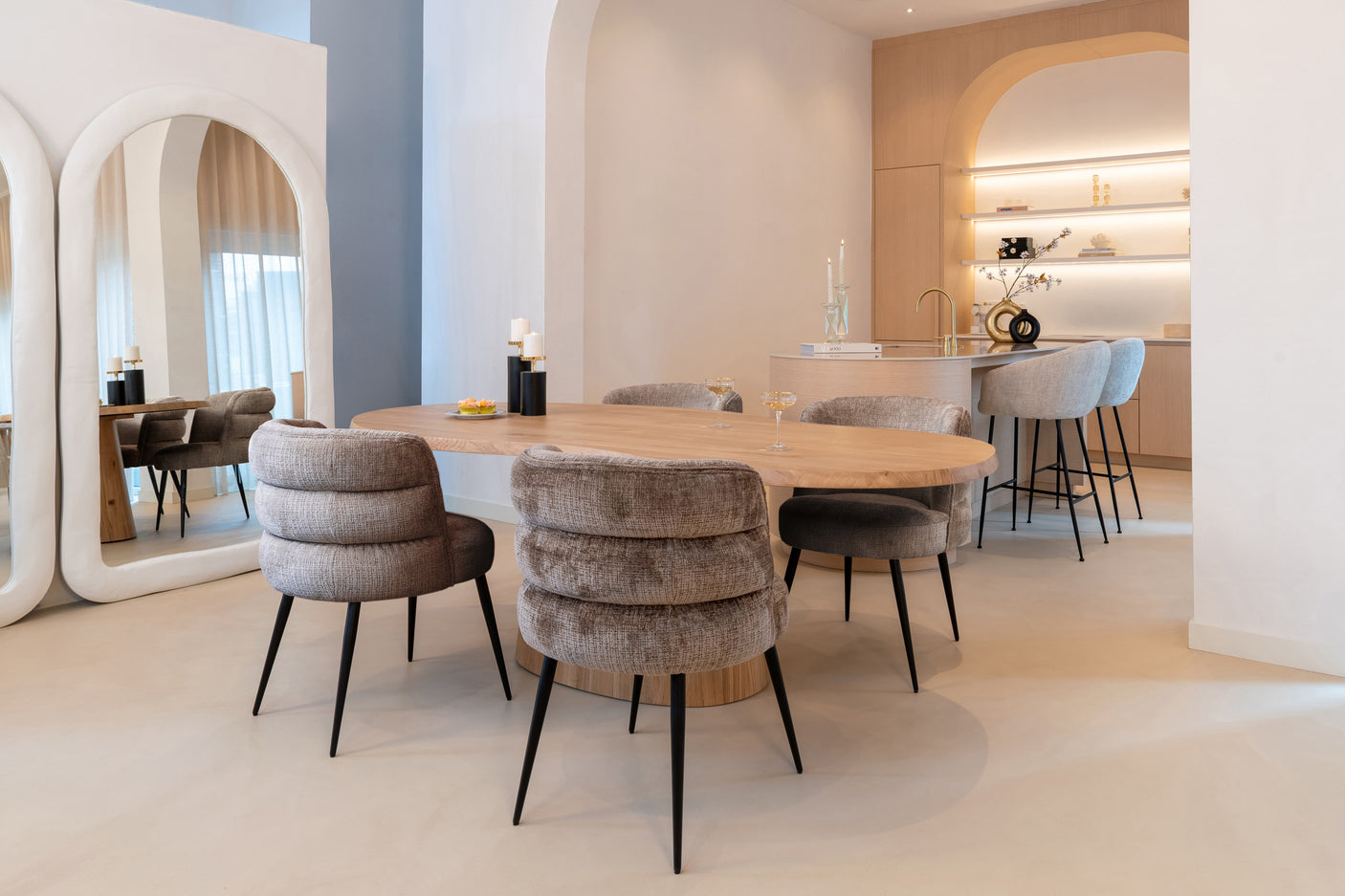 Spisestol Stella niagara stone Richmond Interiors Spisestol
