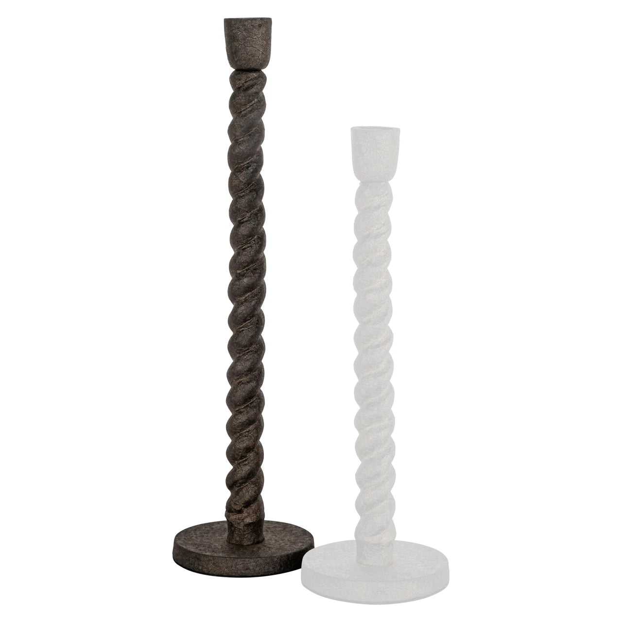 lysestake Milena messing antikk stor Richmond Interiors Lysestake