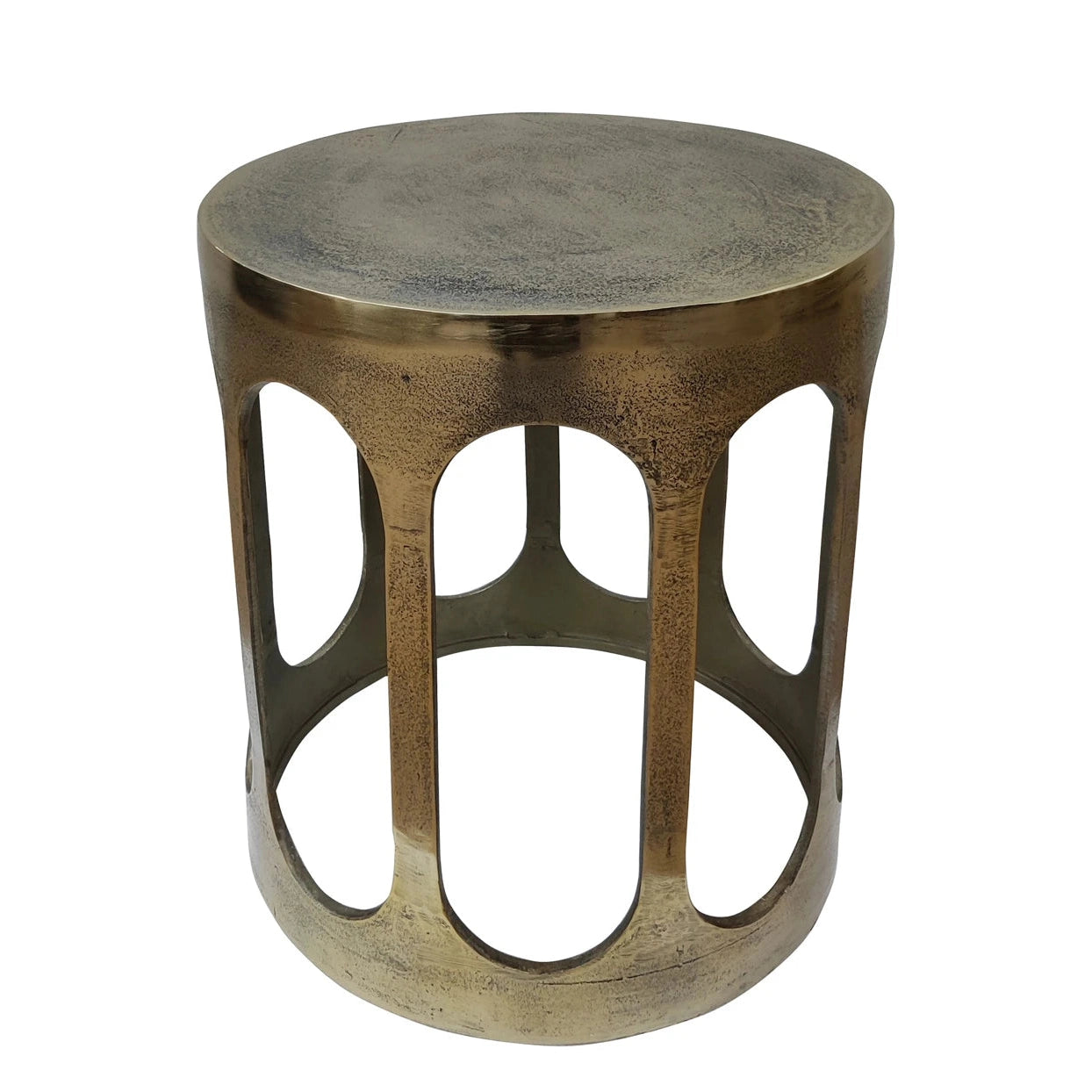 Endebord Du Pont børstet gull Richmond Interiors Sidebord