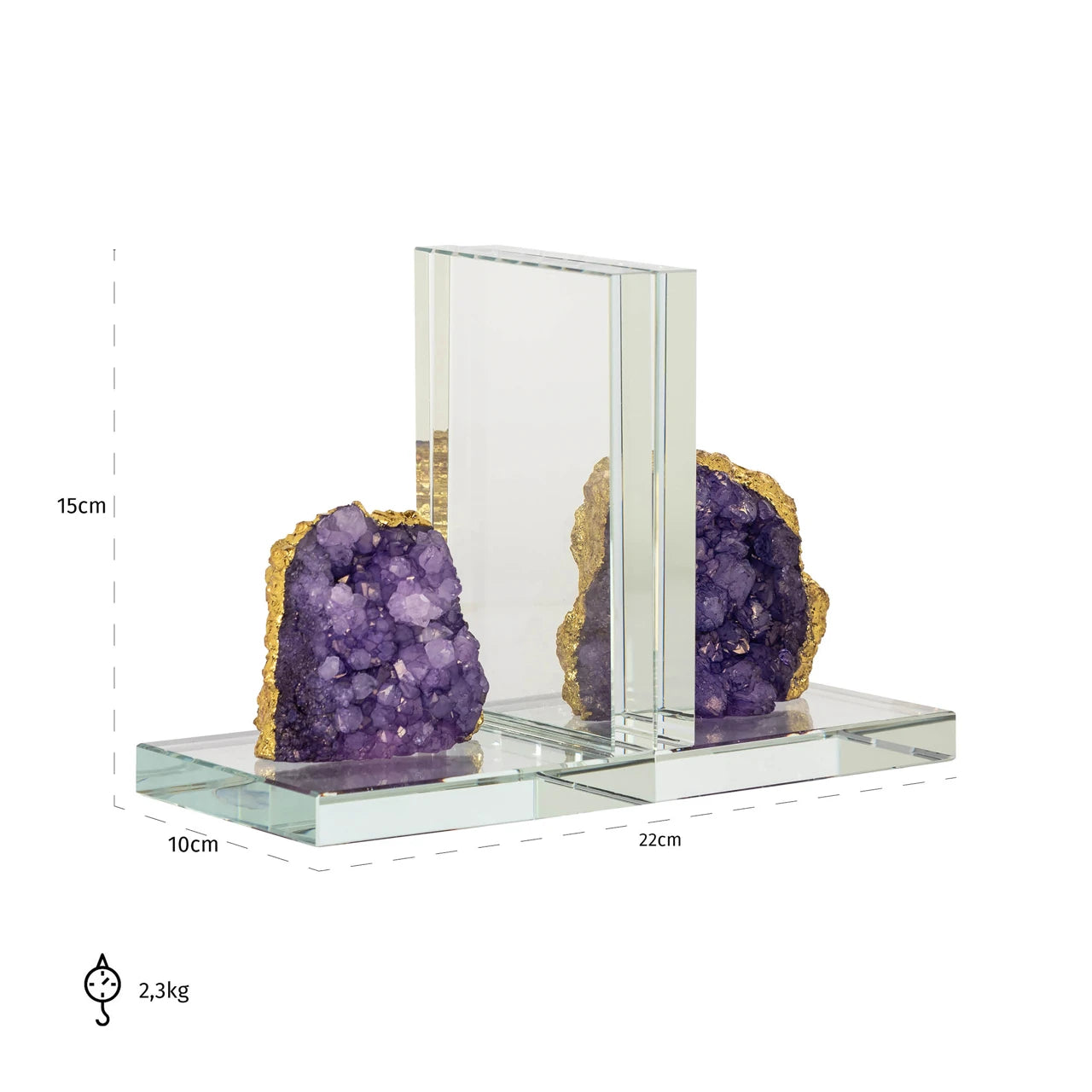 Bokstativ Agate Richmond Interiors Hylle