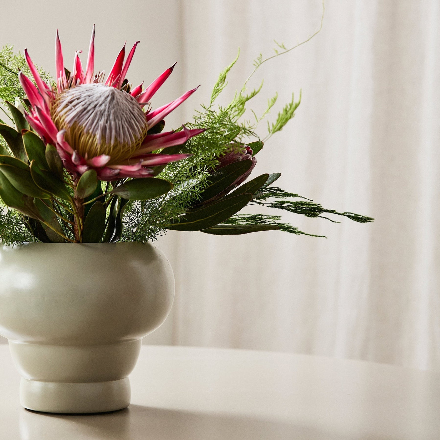 AVES urtematte - grå Nordal INDOOR POT