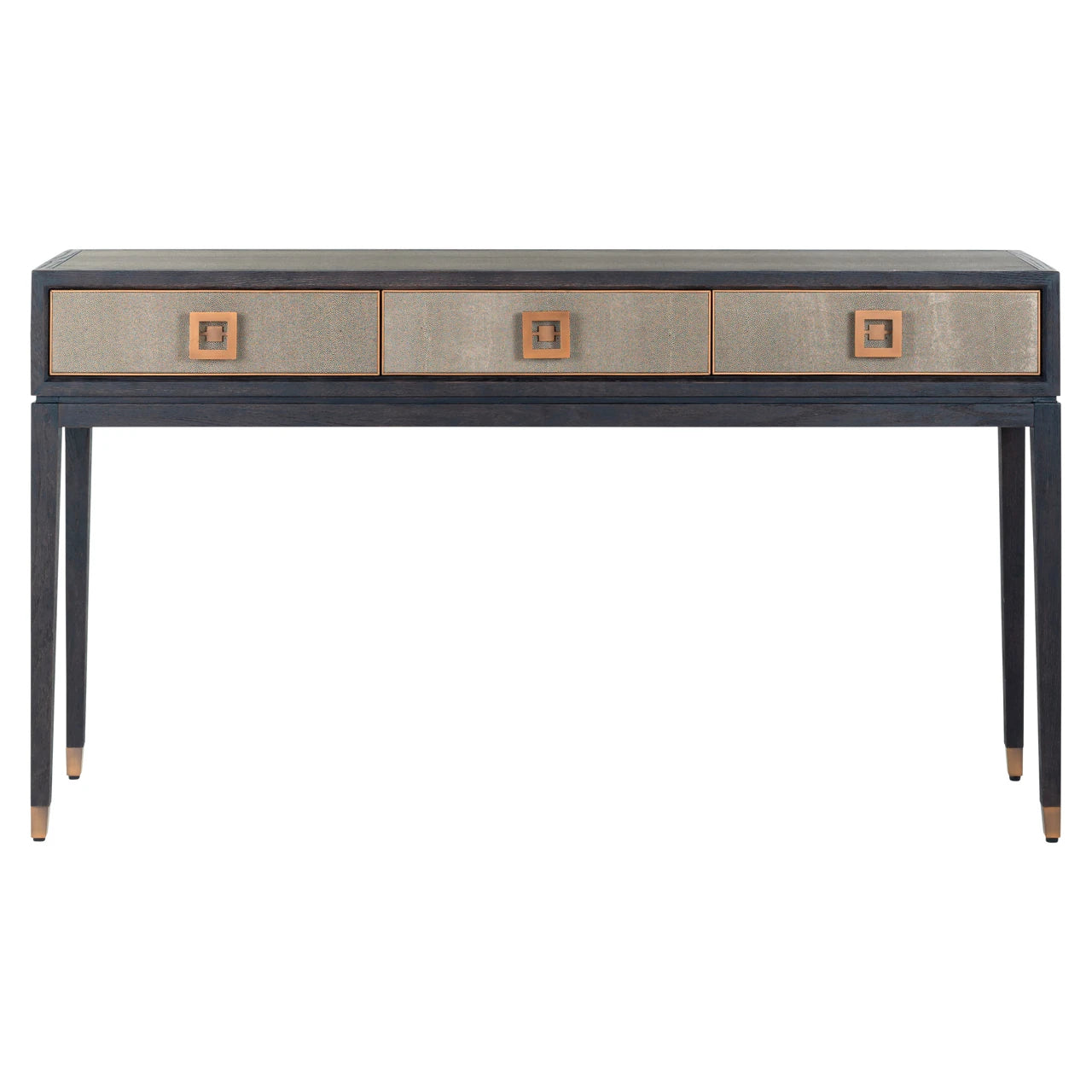 Console Bloomville brass shagreen Richmond Interiors Konsollbord