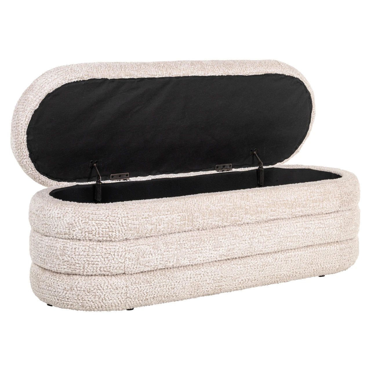 Pouffe & Footstool Camile nydelig krem Richmond Interiors Pall