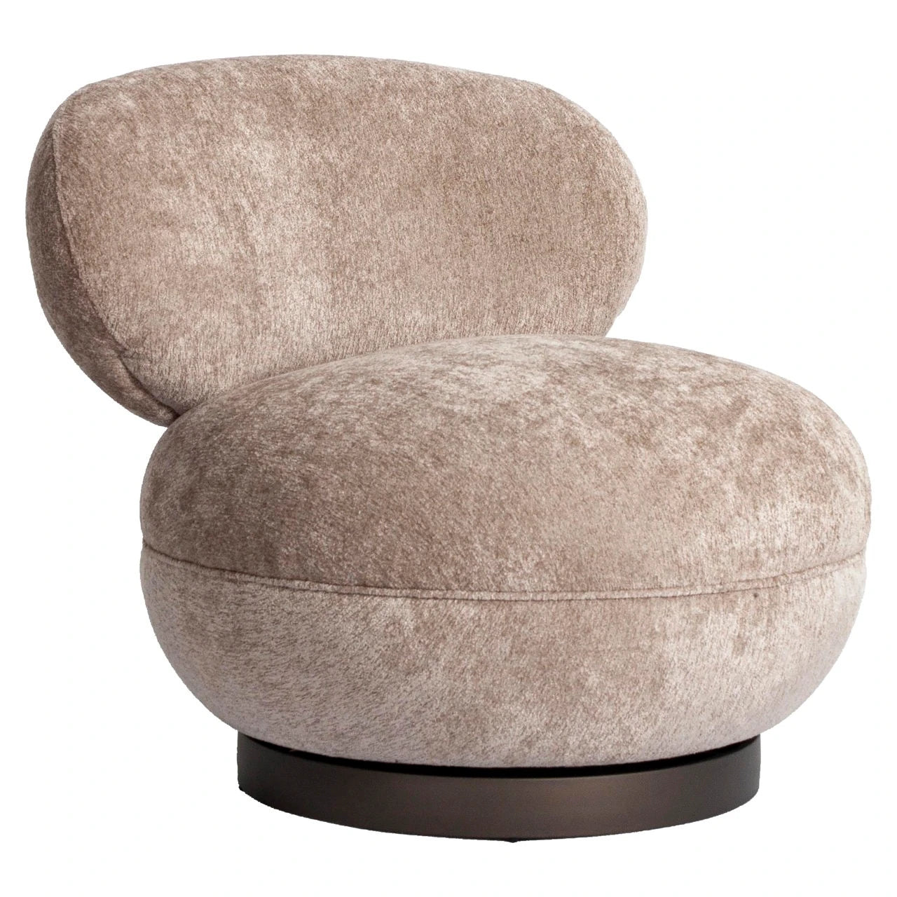 Lenestol Jace beige sand, svingbar, flammehemmende Richmond Interiors Lenestol