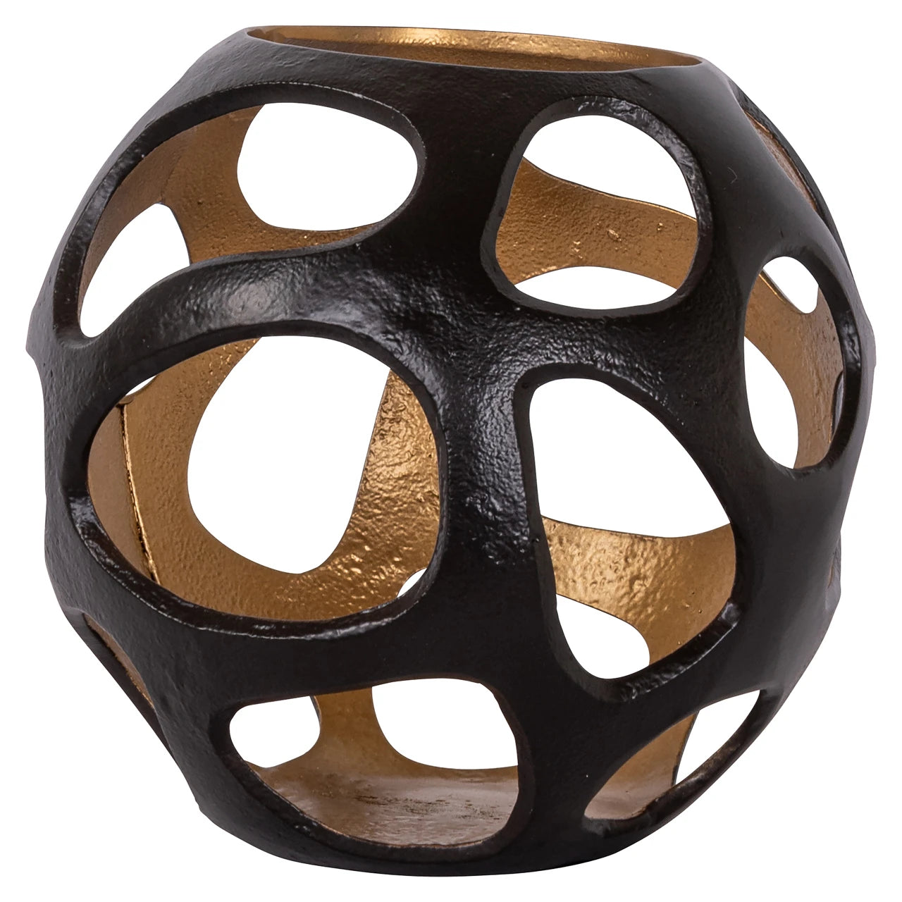 Orkanlys Alysia brun liten Richmond Interiors Lanterne og lysglass
