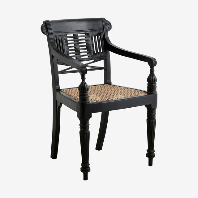 TAMBO spisebordstol - svart Nordal CHAIRS+ARM