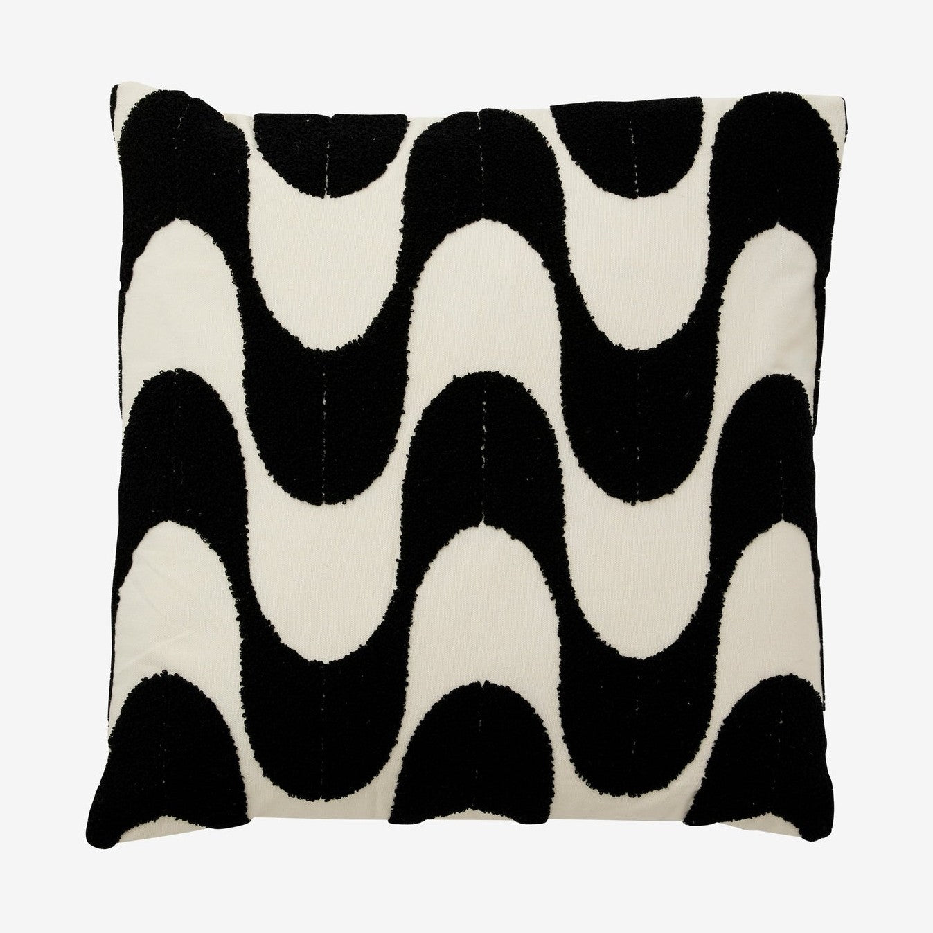 COXA-pussybrett - råhvitt/sort Nordal PILLOWS