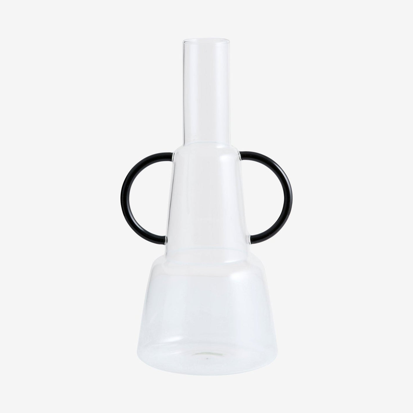 APIUM-kanne - klar/sort Nordal GLASS/JUGS