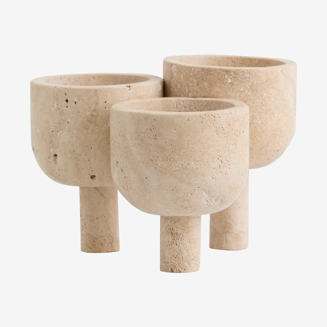 ROCA potte - råhvit Nordal DECO ITEMS