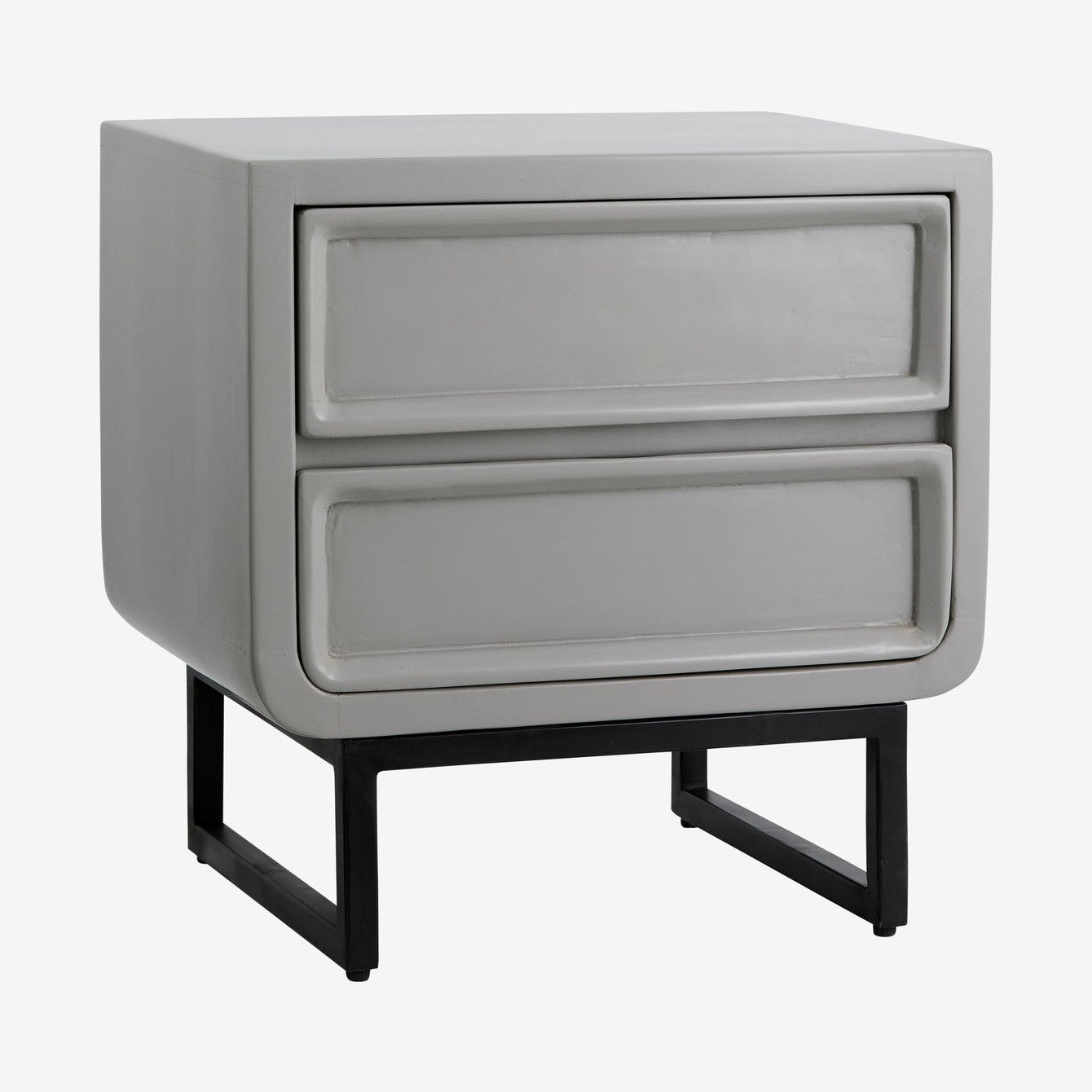 LEDRO-sengbord - grått Nordal TABLES