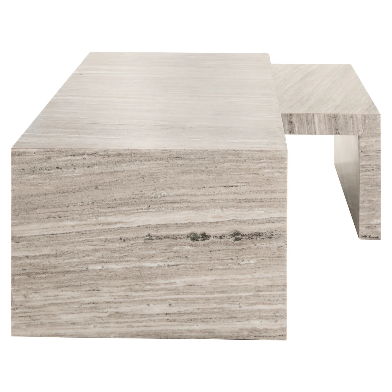 Salongbord Novaz sand Sett med 2 Richmond Interiors Sofabord