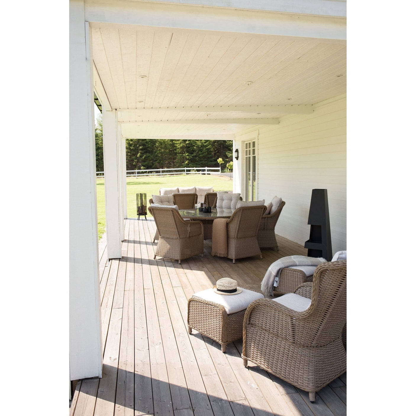 Bastian ildsted middels Venture Design Utekjøkken