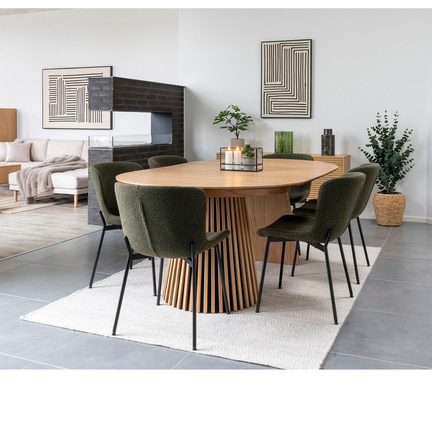 Eukalyptus tre House Nordic Kunstig plante