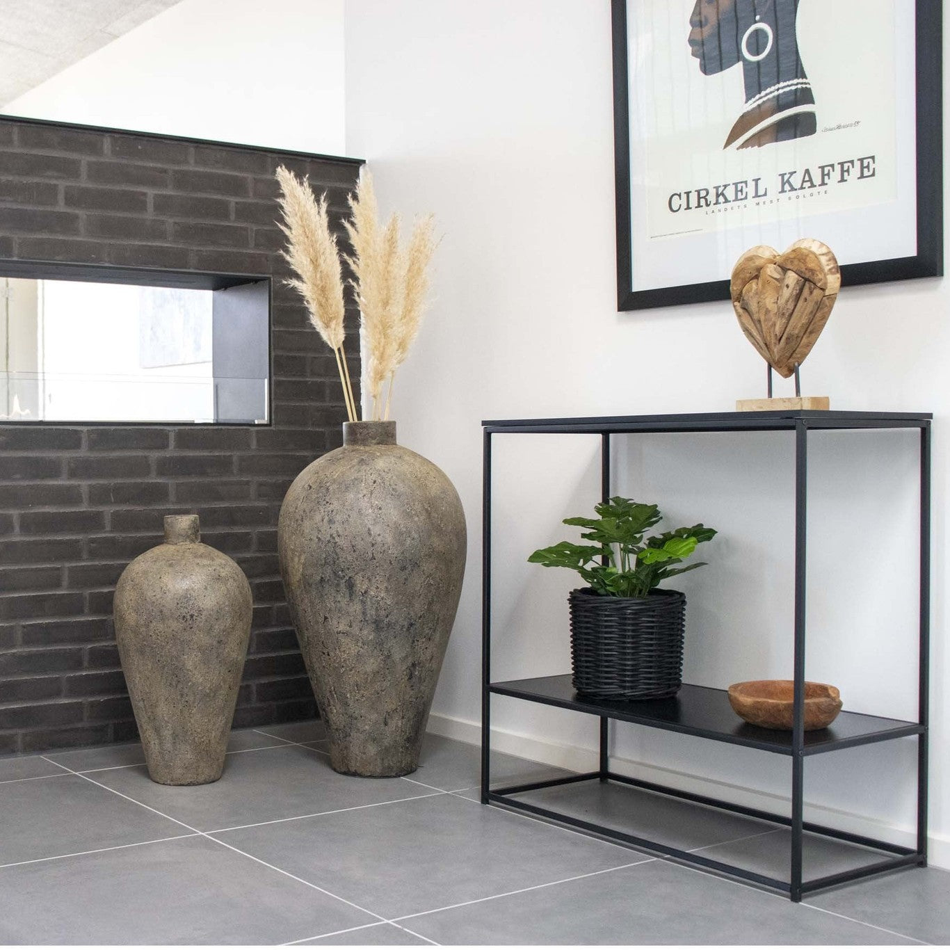 Monstera House Nordic Kunstig plante