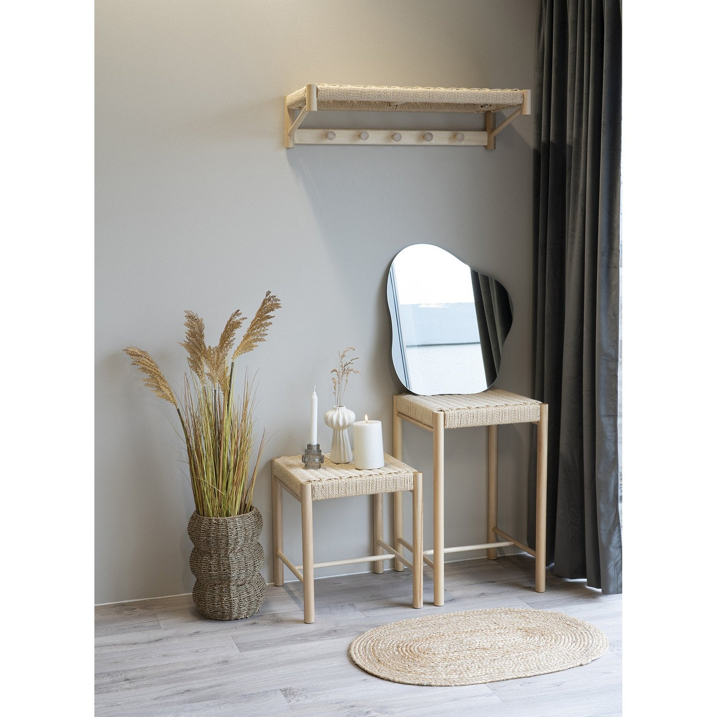 Sorghumgress House Nordic Kunstig plante