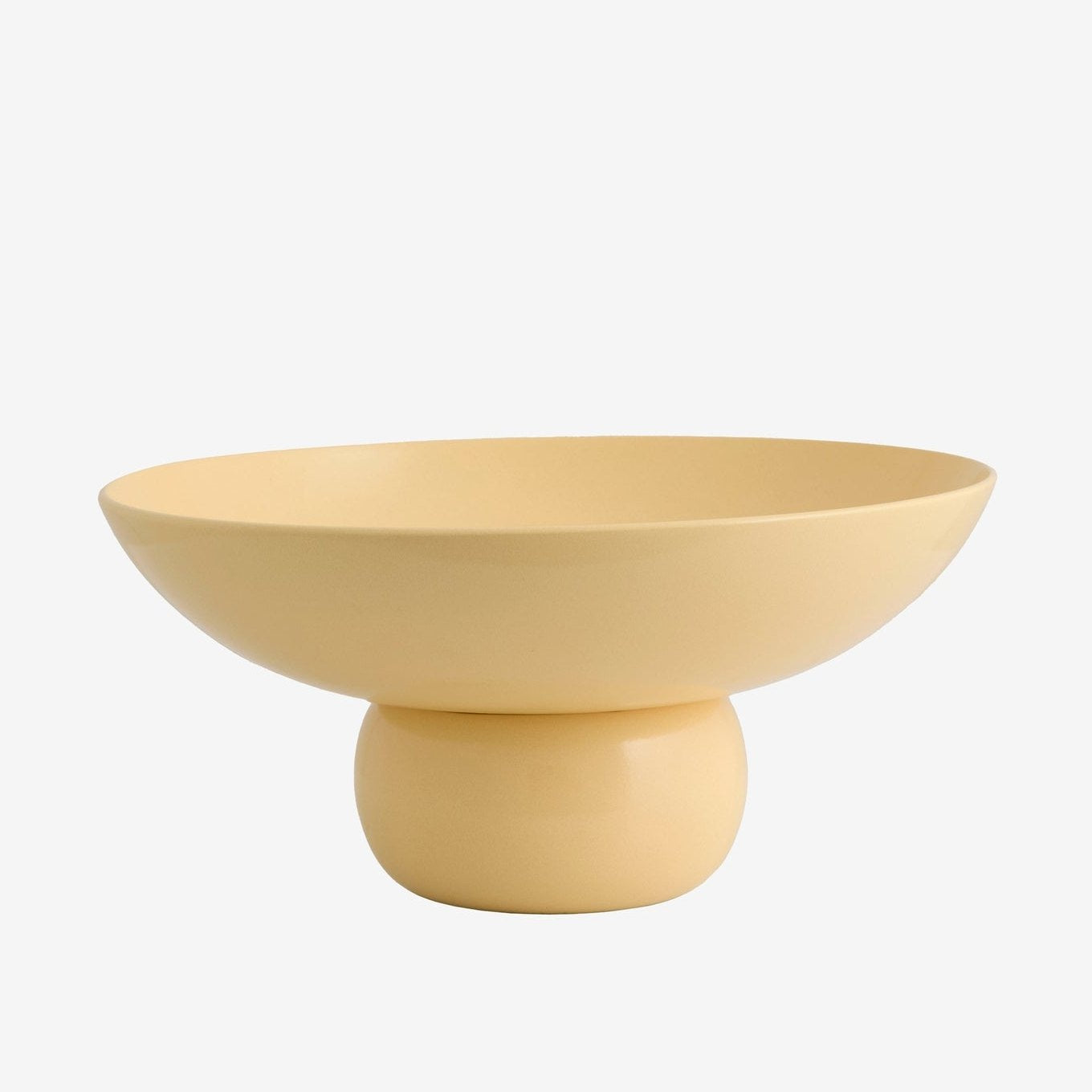 VITELLO dekorasjonskål - gul Nordal VASEBOWL