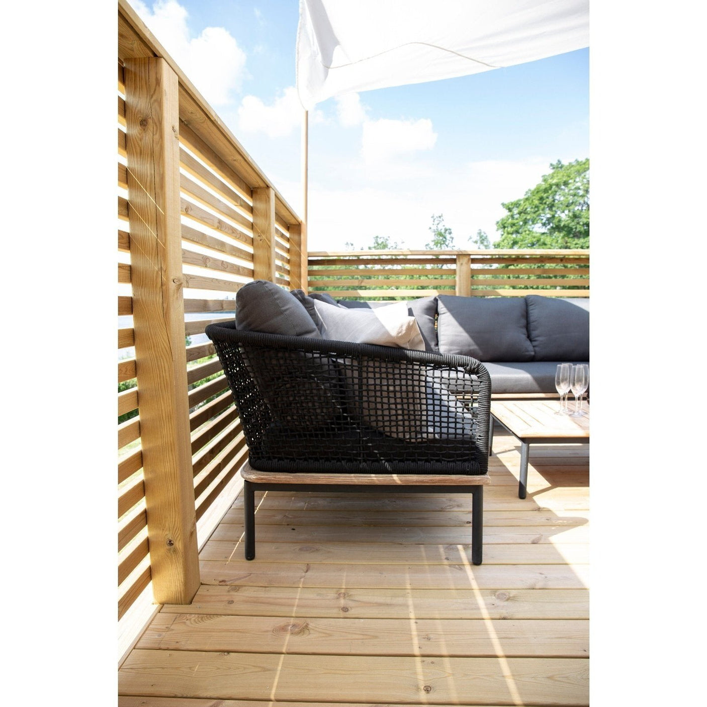 Andorra hjørnesofagruppe Venture Design Loungegruppe