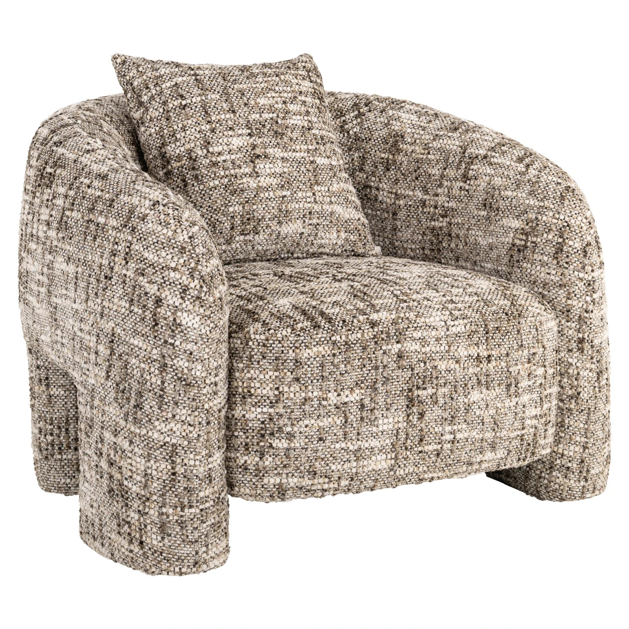 Lounge chair Tuscany brown omara Richmond Interiors Lenestol
