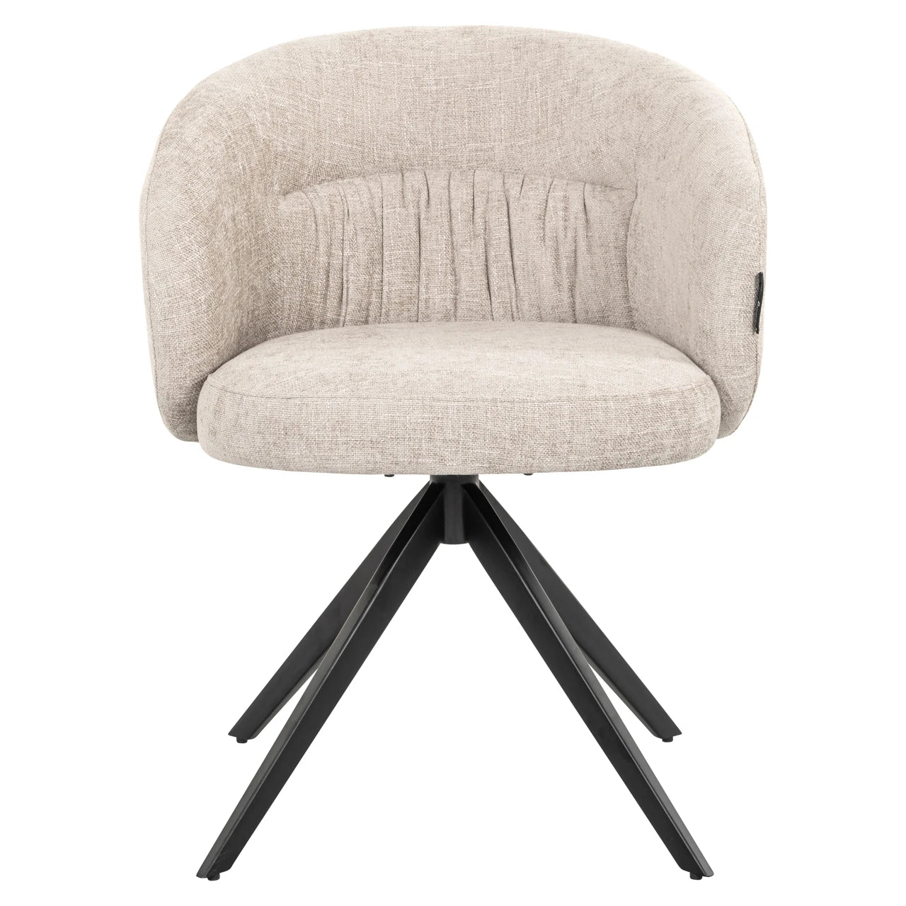 Spisestol Olivia natural miami swivel Richmond Interiors Spisestol