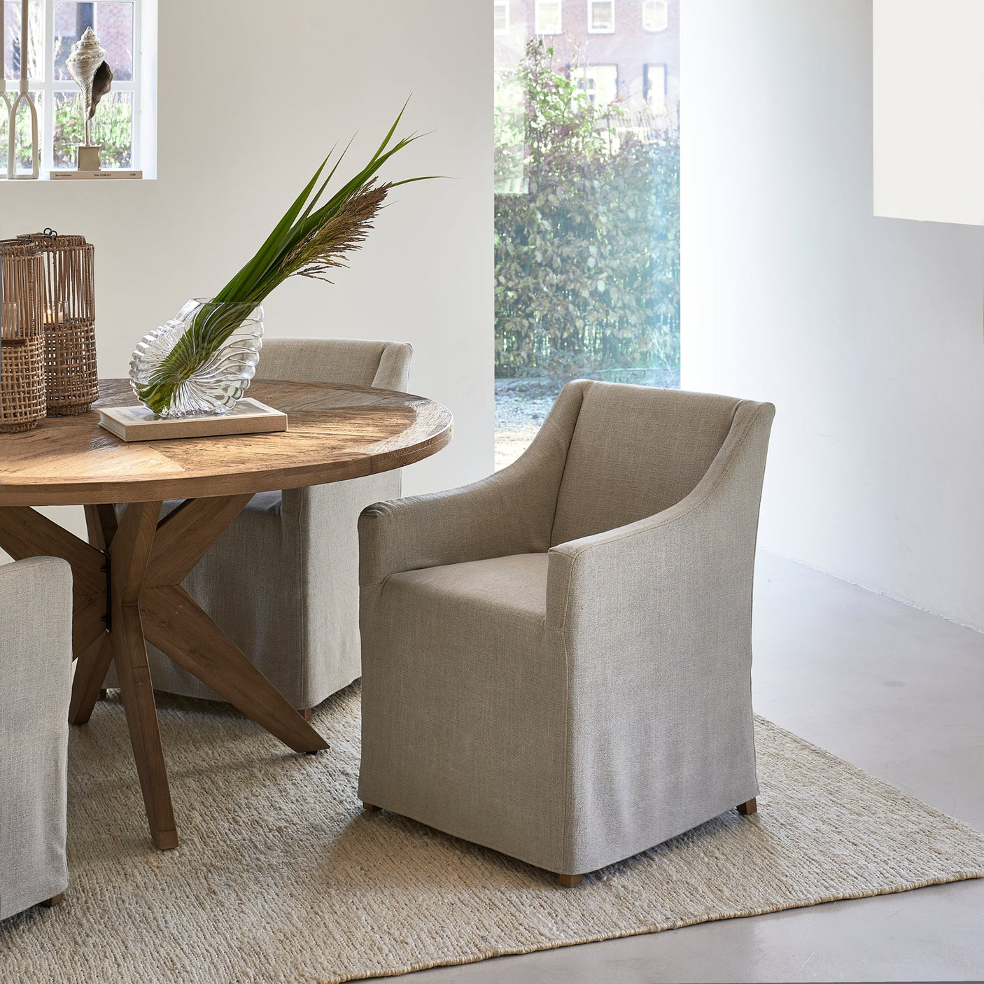 Firenze spisestol med løs trekk Riviera Maison Spisestol