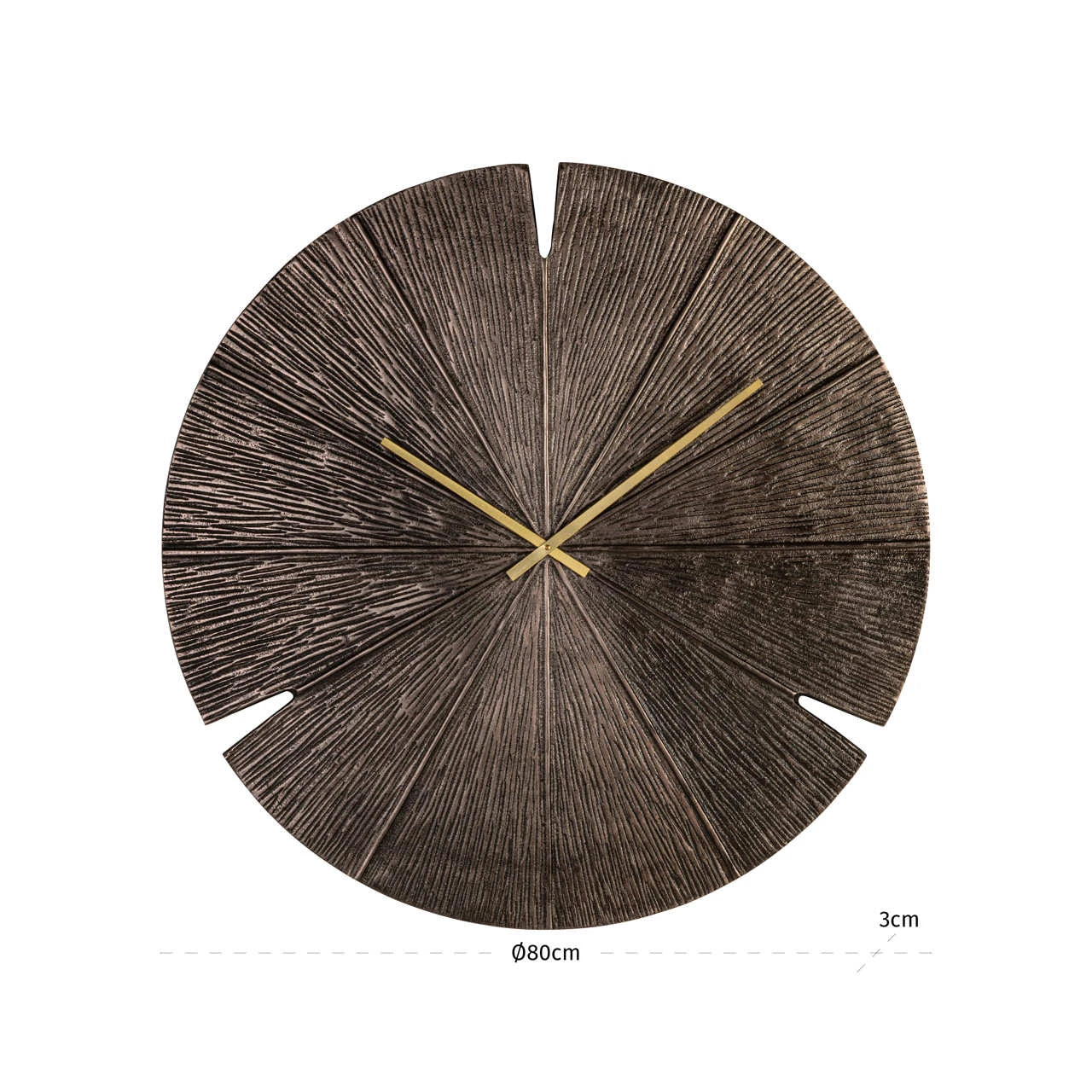 Klokke Blaise bronse Richmond Interiors Veggur
